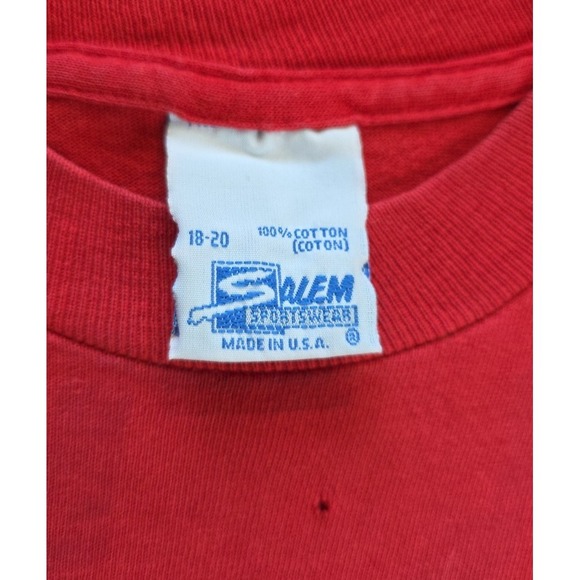 Vintage Salem‎ San Francisco 49ers All Over Double Sided T Shirt Medium NFL - Picture 8 of 15